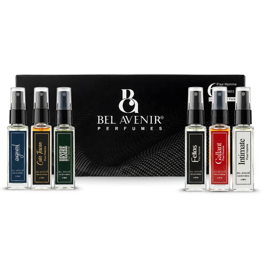 Bel Avenir's luxury long lasting pocket gift set for Men - 8ml each