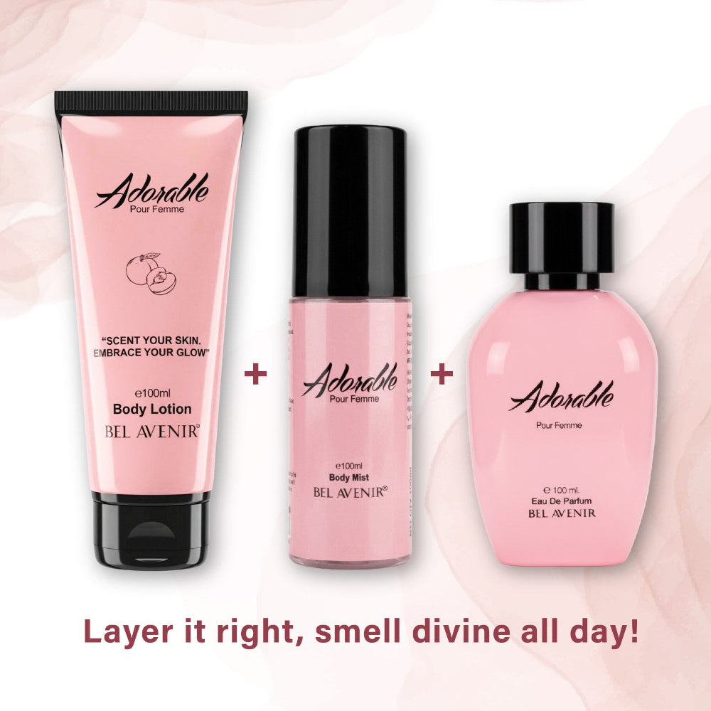 Adorable - Her Luxe Layering Gift Set by Bel Avenir Perfumes