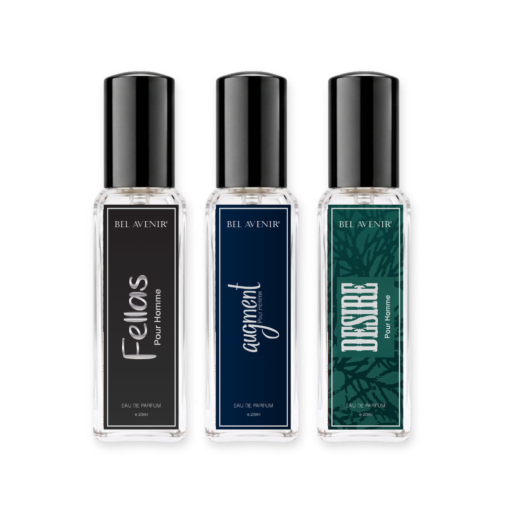 Bel Avenir Ultimate Men's Trio | Augment, Fellas & Desire - 20ml
