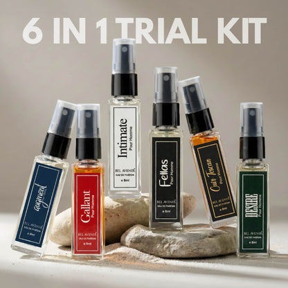 Bel Avenir's luxury long lasting discovery gift set for Men - 8ml each