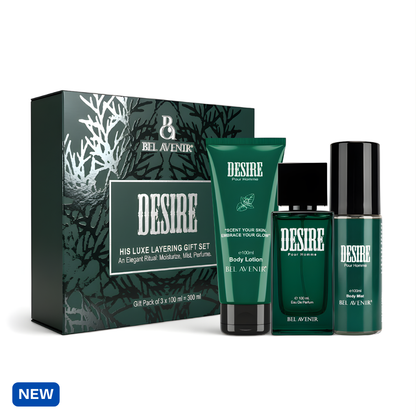 Desire - His Luxe Layering Gift Set by Bel Avenir Perfumes
