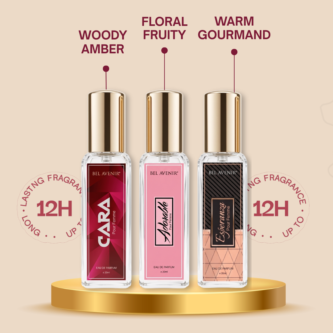 Bel Avenir Her Signature Trio | Cara + Esperanza + Adorable- 20 ml