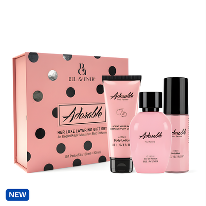 Adorable - Her Luxe Layering Gift Set by Bel Avenir Perfumes