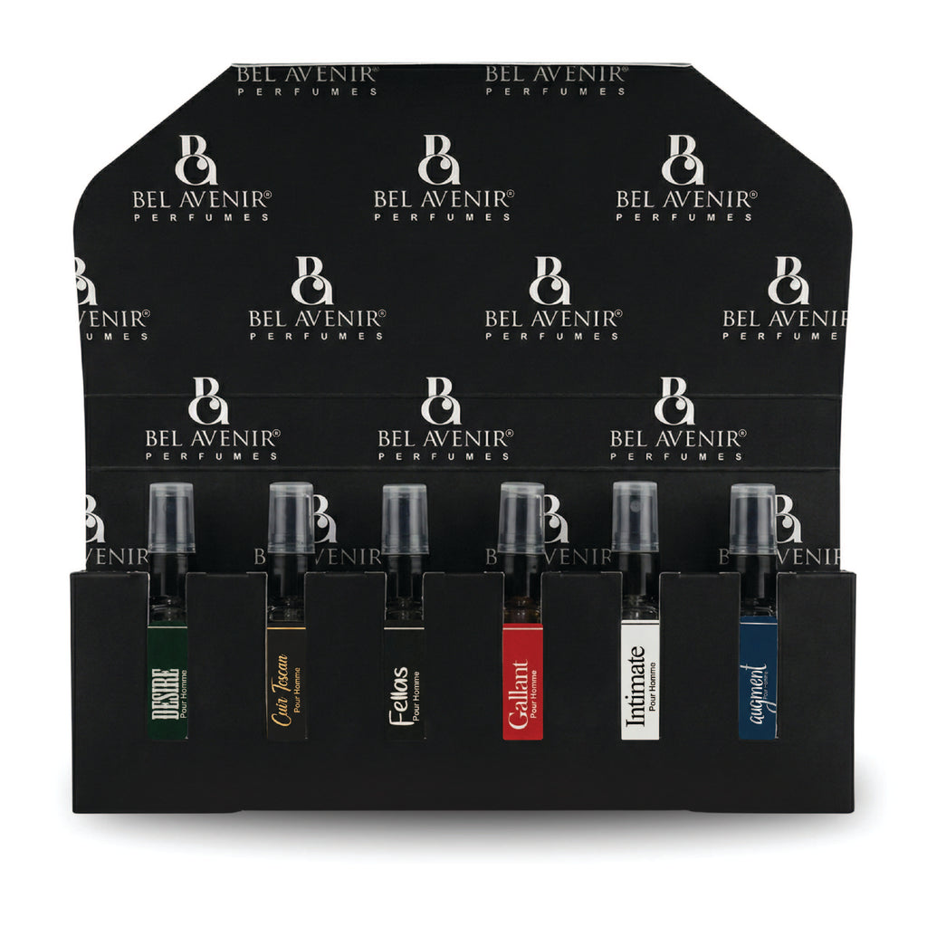 Bel Avenir's luxury long lasting discovery gift set for Men - 8ml each