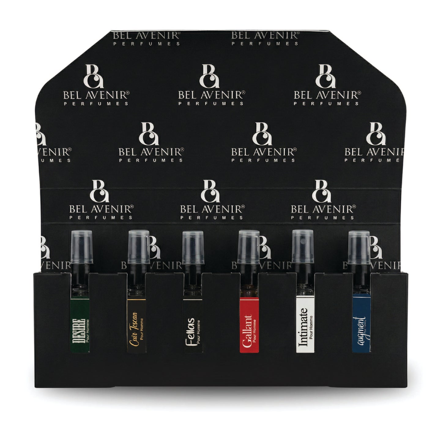 Bel Avenir's luxury long lasting discovery gift set for Men - 8ml each