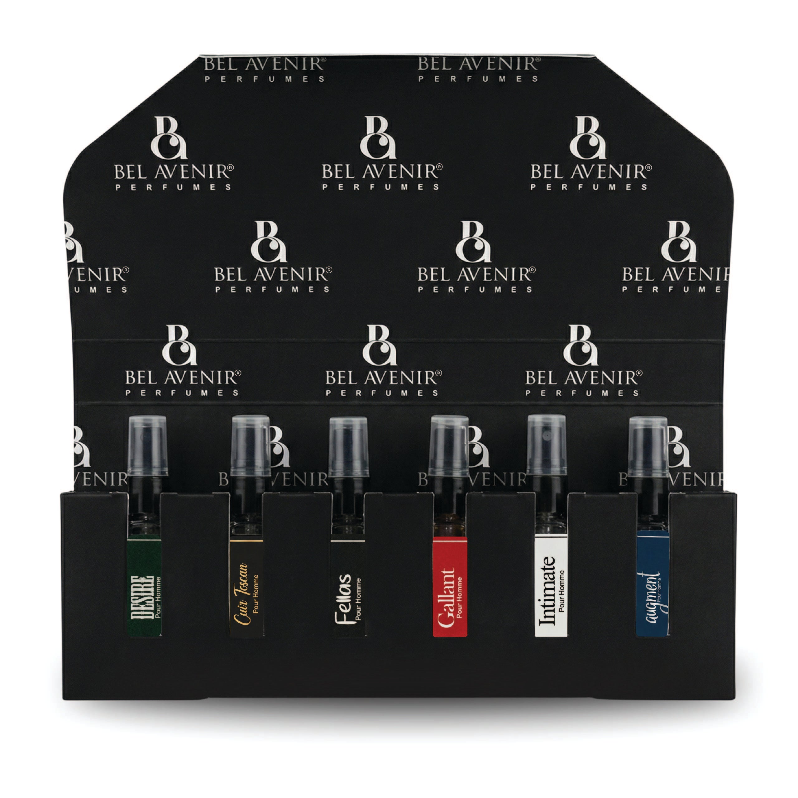 Bel Avenir's luxury long lasting discovery gift set for Men - 8ml each