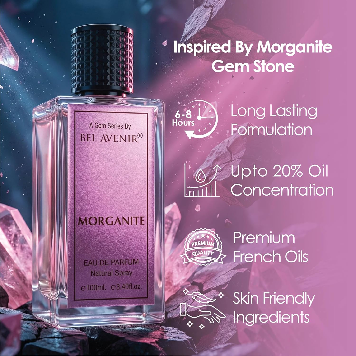 MORGANITE - A gem series by Bel Avenir(100ml)