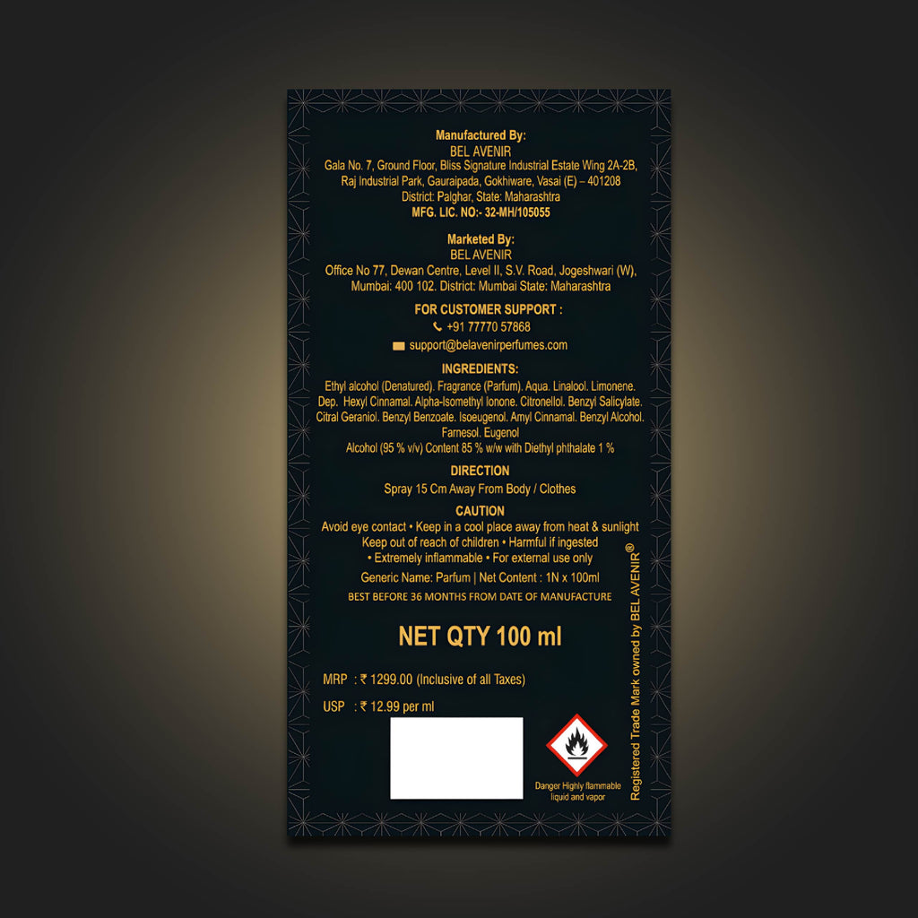 CUIR TOSCAN Men - (100ml)