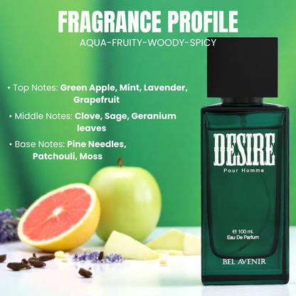 Desire - His Luxe Layering Gift Set by Bel Avenir Perfumes