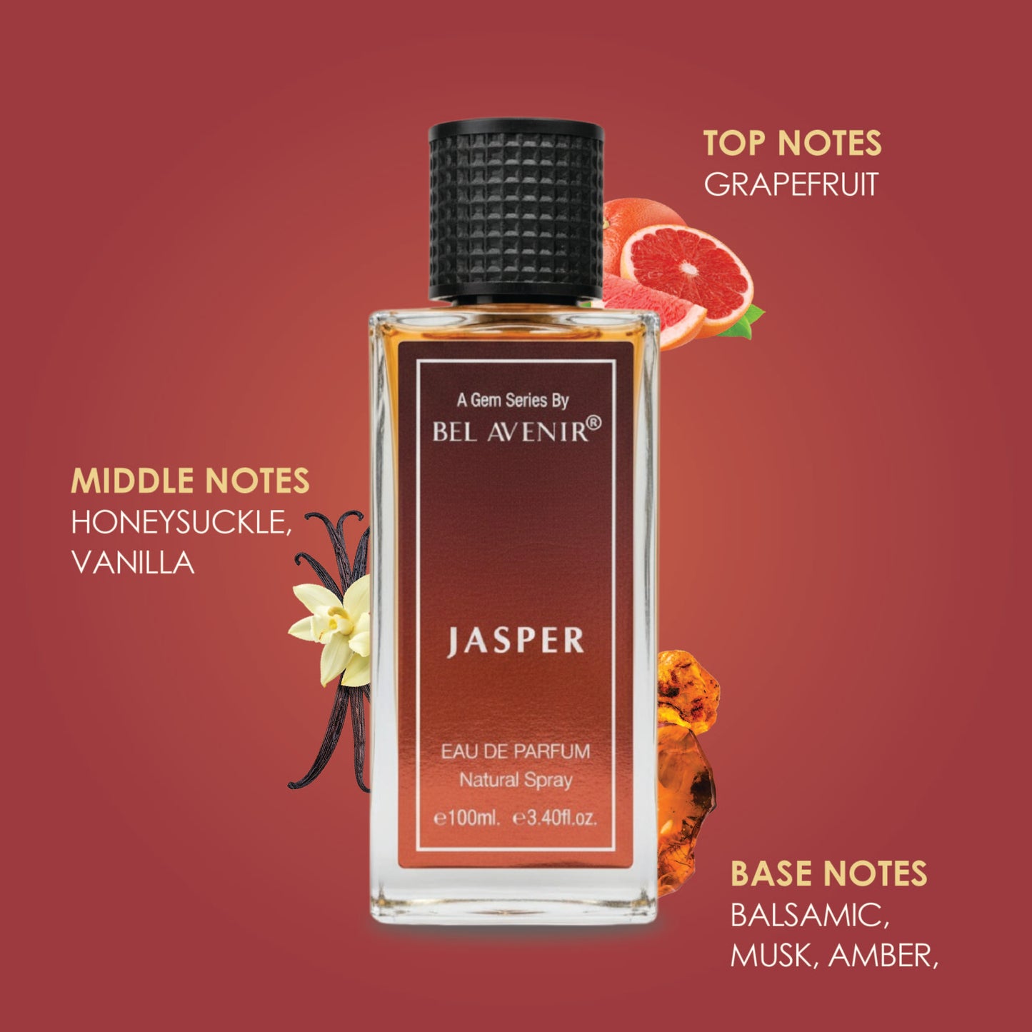 JASPER - A gem series by Bel Avenir (100ml)