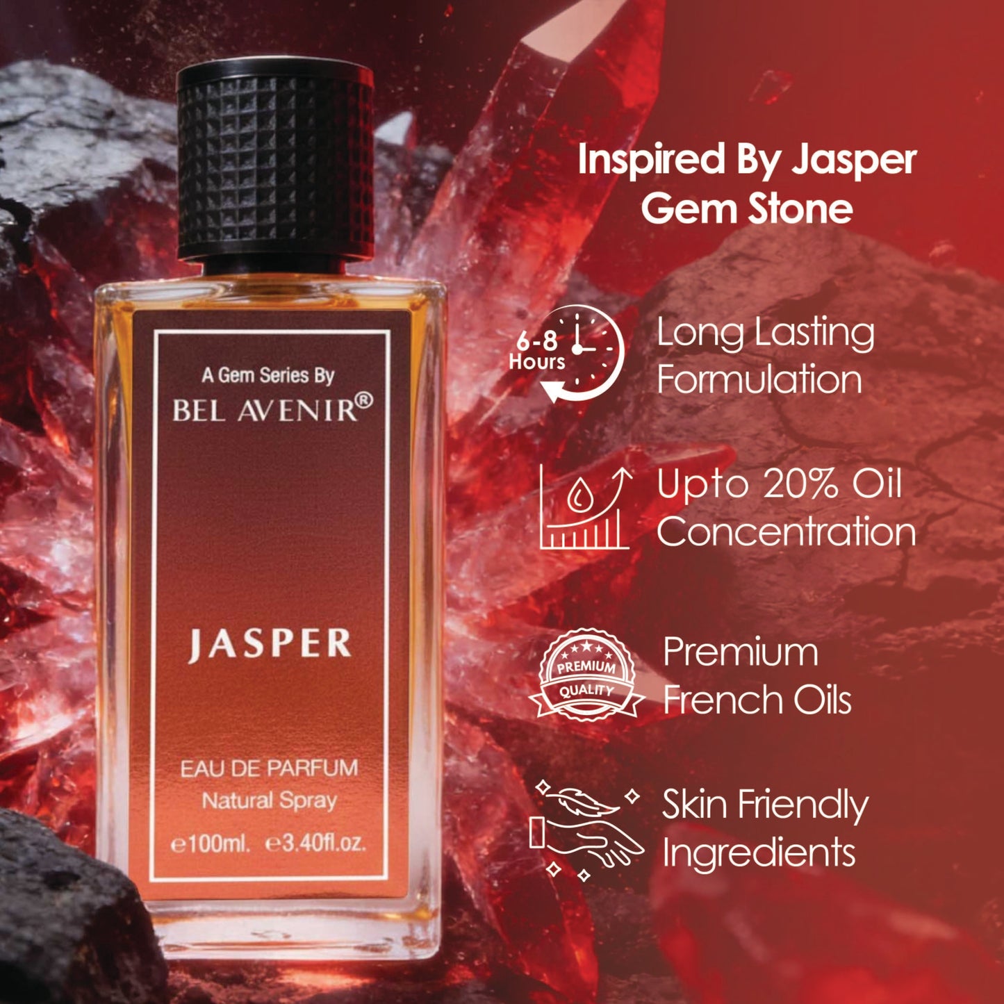 JASPER - A gem series by Bel Avenir (100ml)