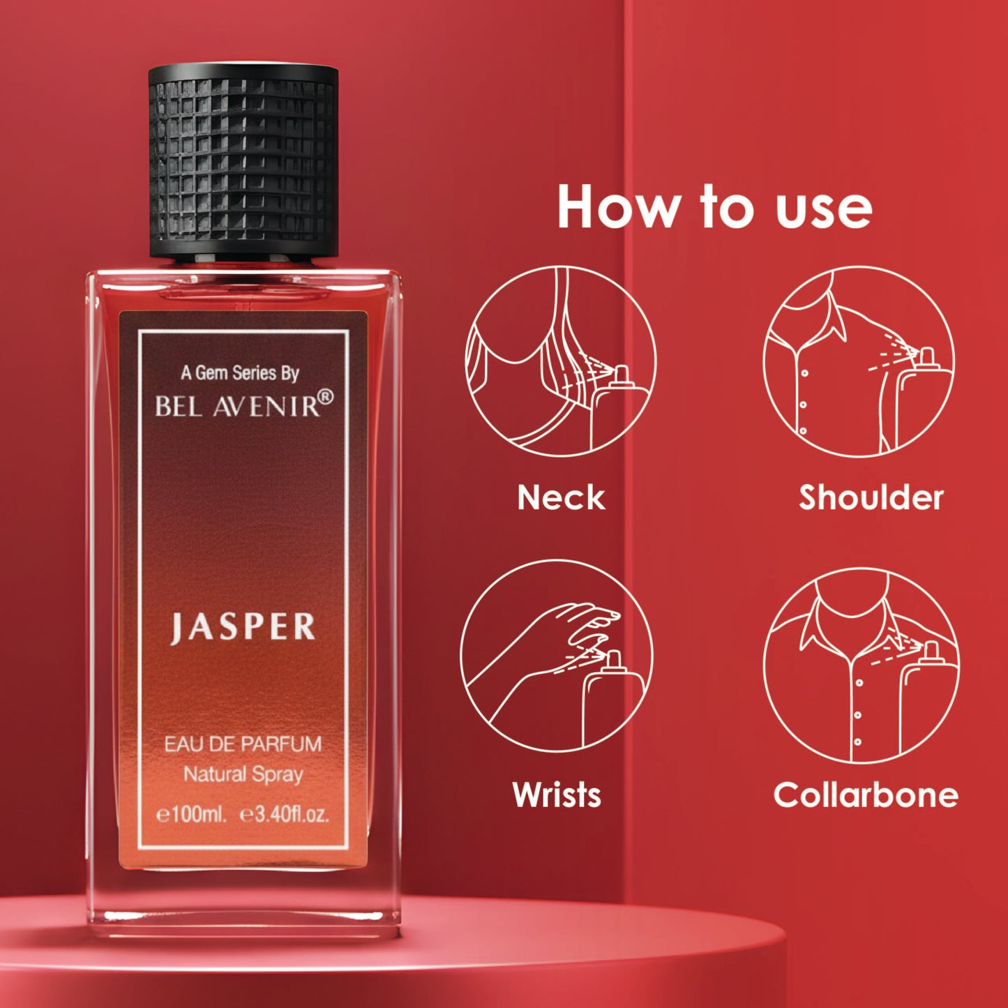 JASPER - A gem series by Bel Avenir (100ml)