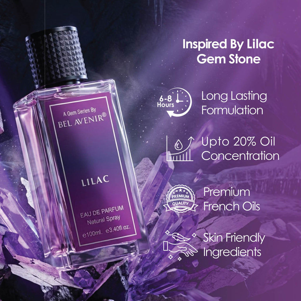 LILAC - A gem series by Bel Avenir (100ml)
