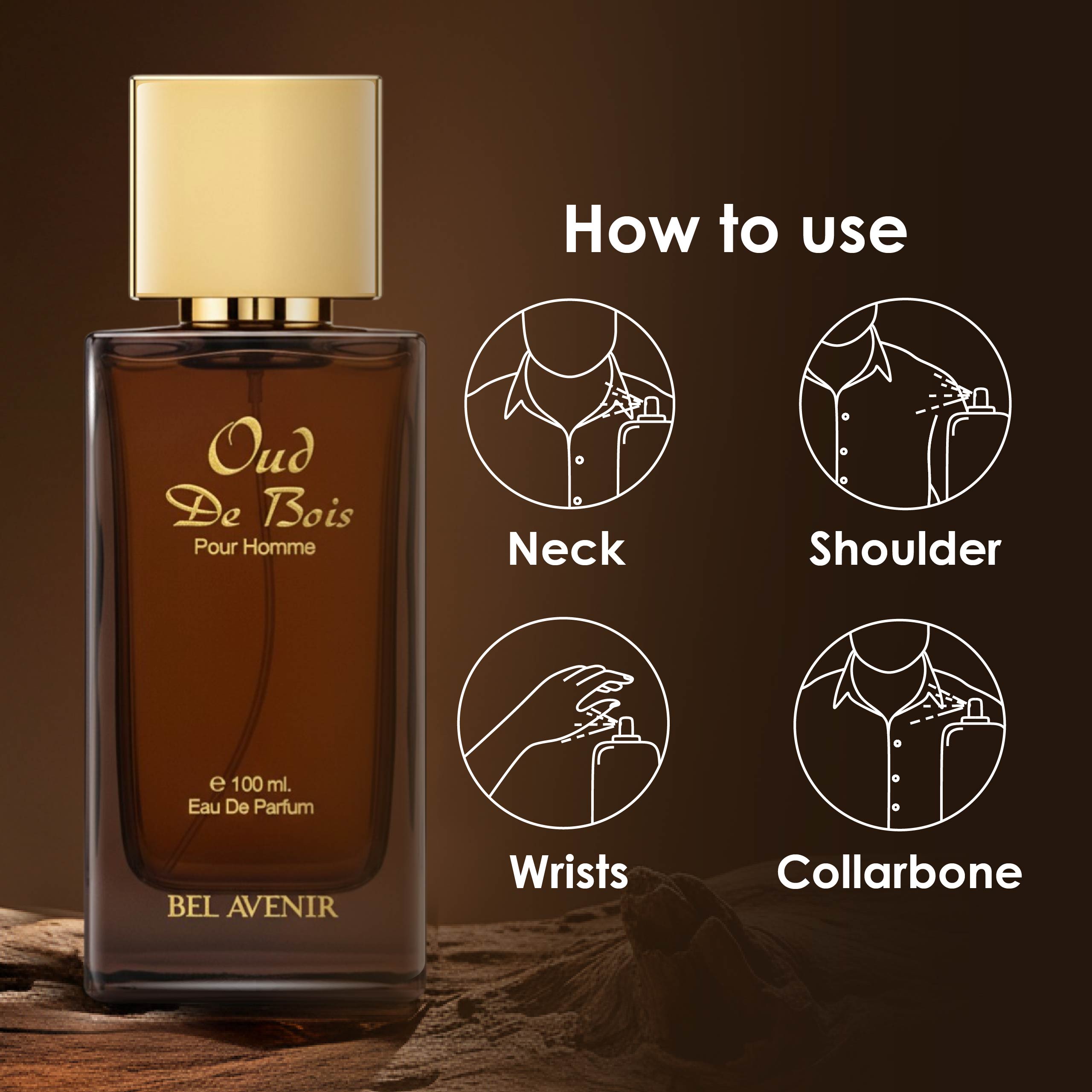 OUD DE BOIS Men - 100ml