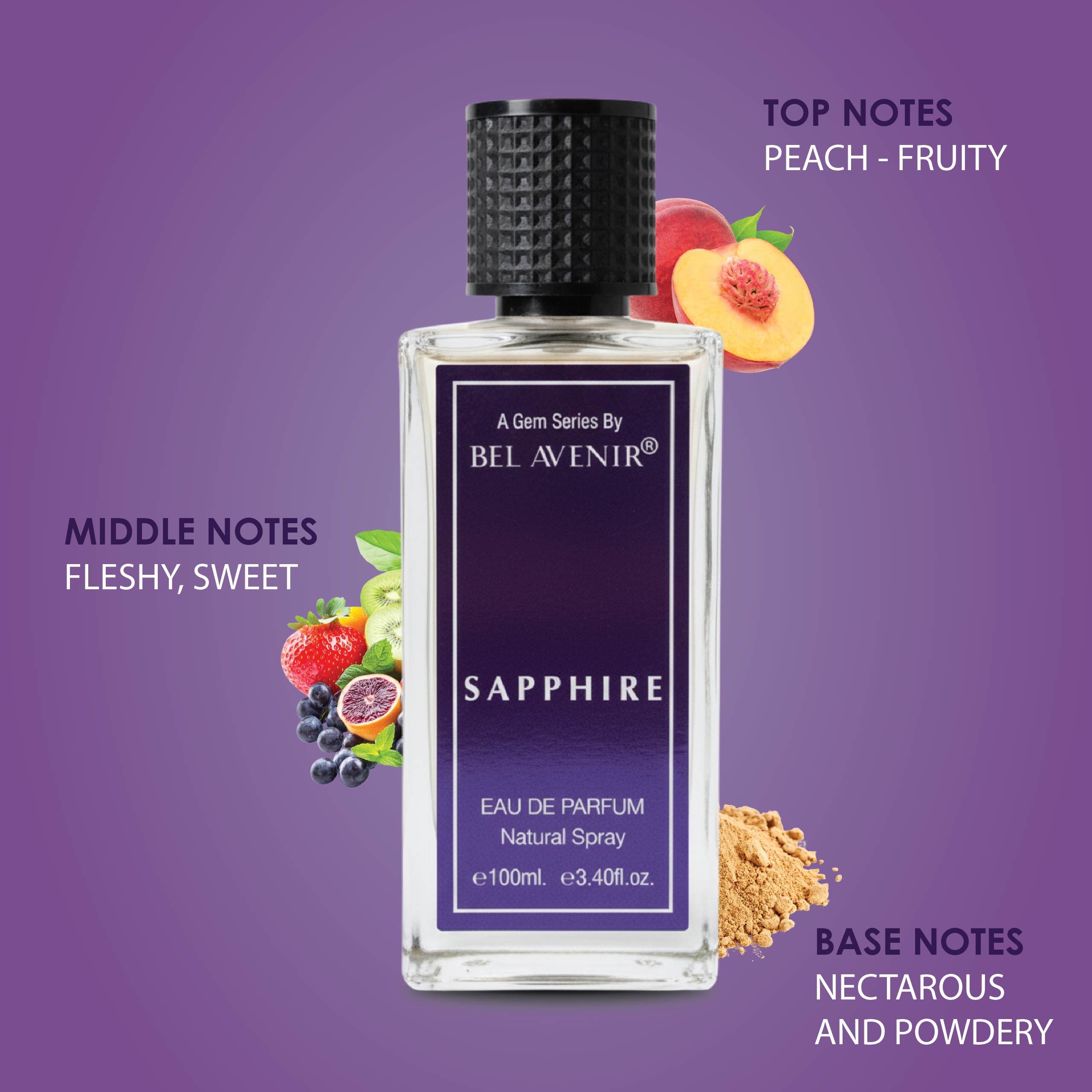 SAPPHIRE - A gem series by Bel Avenir (100 ml)