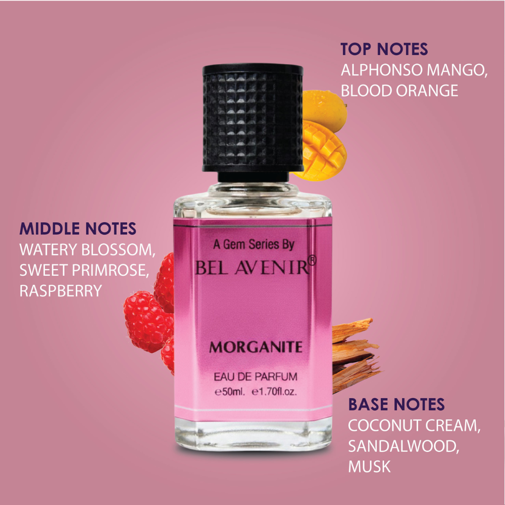 Best Of Gem Series Combo- Citrine, Morganite, Aqua Marine (50 ml) Unisex Perfumes