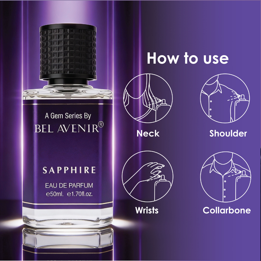 SAPPHIRE - A gem series by Bel Avenir (50ml)