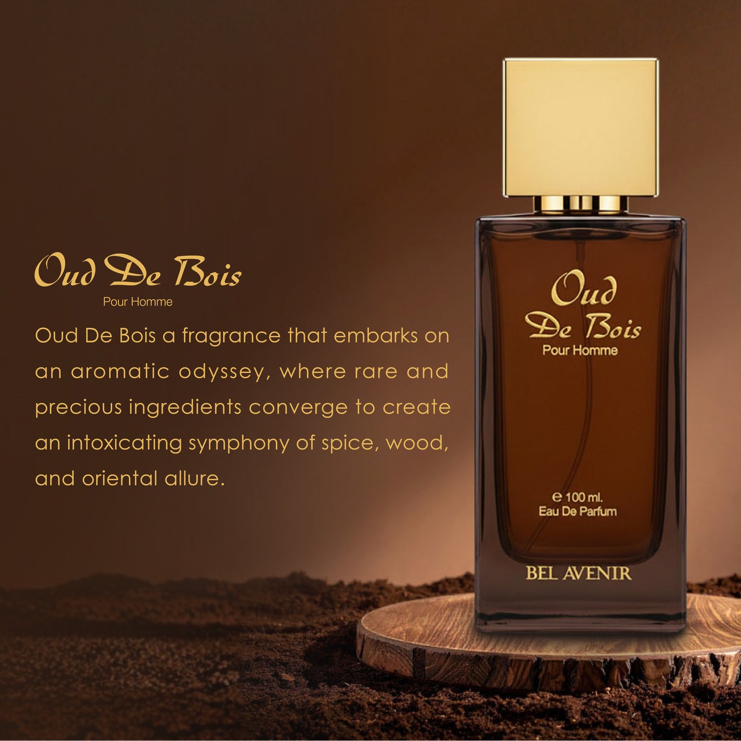OUD DE BOIS Men - 100ml